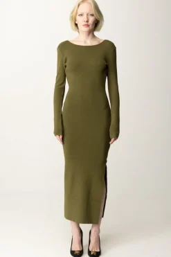 Akep Abito Aderente con Scollo Su RetroMILITARY