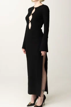 Akep Abito Lungo con Cut-outNERO