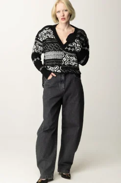 Akep Maglione Fantasia AsimmetricoNERA