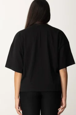 Akep T-shirt Pink Panter OversizeNERO