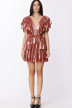 Aniye By Abito con Rouches CadillacRED