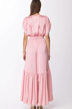 Aniye By Abito Lungo a Kimono EdaSOFT ROSE