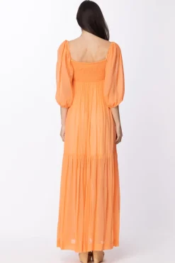 Aniye By Abito Lungo Bolly con Corpetto ElasticizzatoMANDARIN