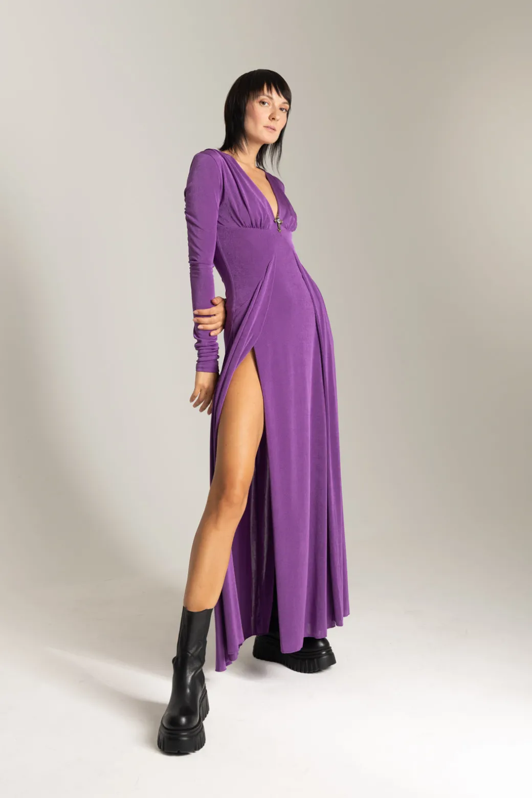 Aniye By Abito Lungo con Croce GioielloPURPLE RAIN