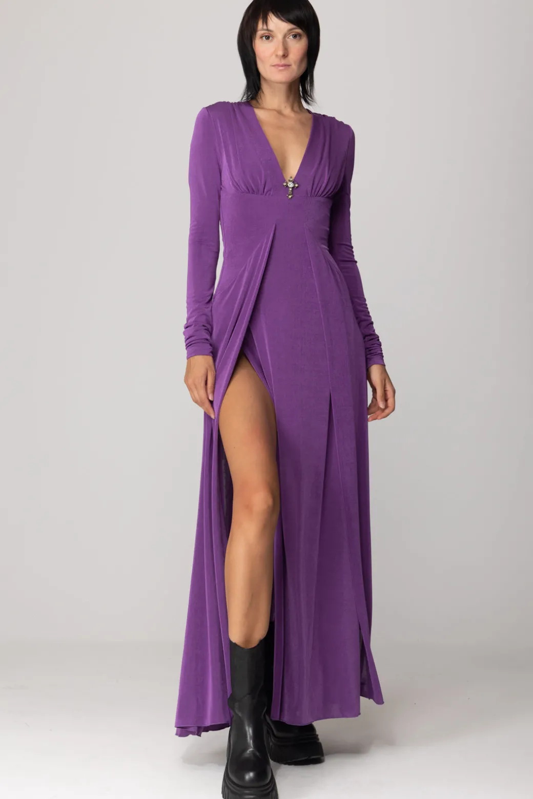 Aniye By Abito Lungo con Croce GioielloPURPLE RAIN