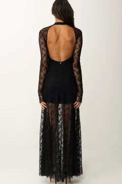 Aniye By Abito Lungo con Pizzo BethBLACK