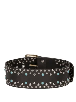 Aniye By Cintura Adela In Pelle con BorchieBLACK