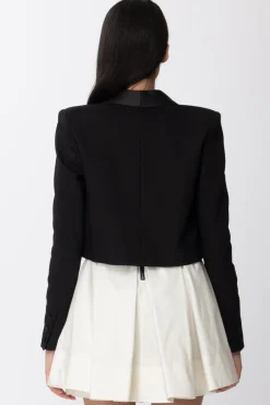 Aniye By Giacca Blazer CroppedBLACK