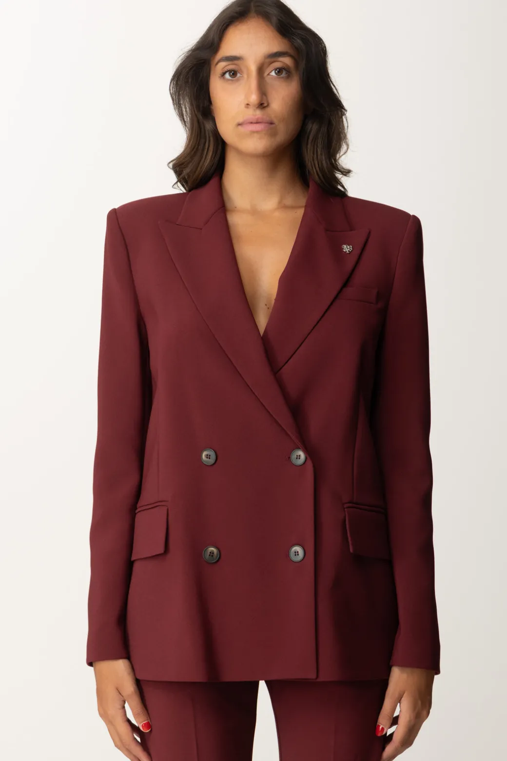 Aniye By Giacca Doppiopetto LorenROUGE NOIR