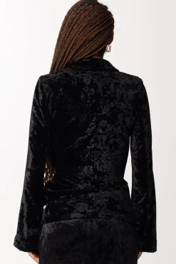 Aniye By Giacca In Velluto Zira con Chiusura a FioccoNERO