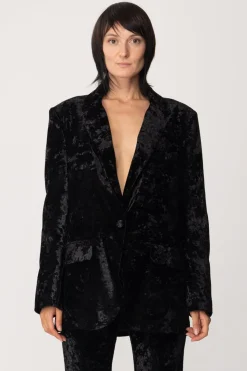 Aniye By Giacca Over ScamosciataNERO