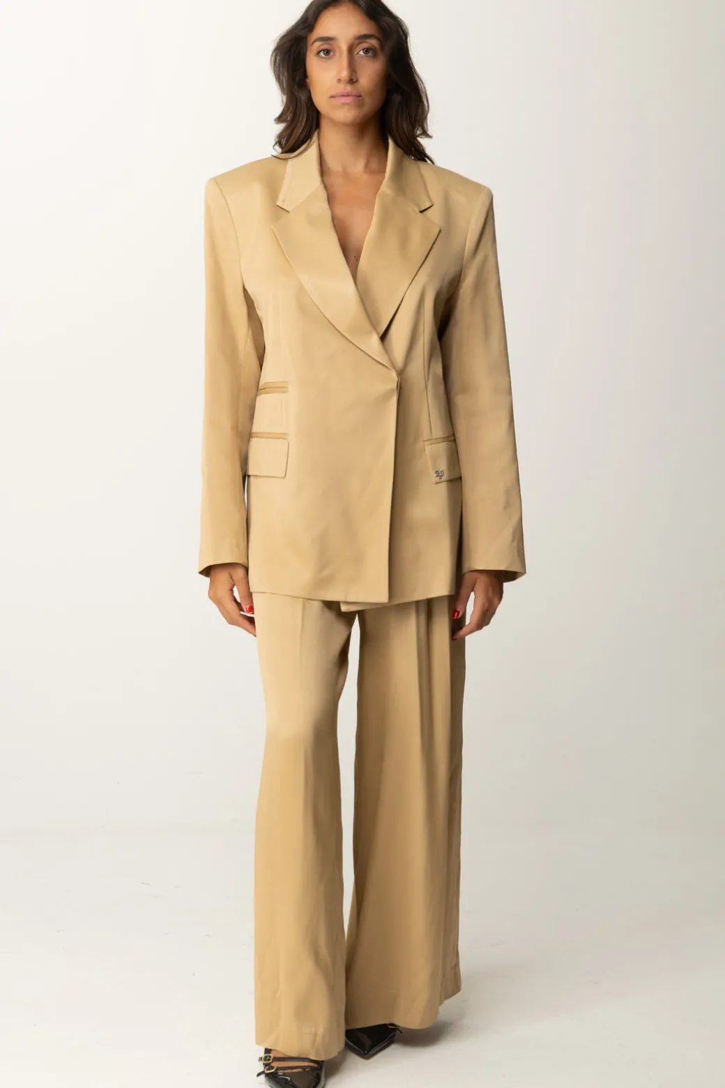 Aniye By Giacca Oversize In Raso JodieGOLD