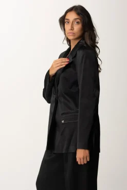 Aniye By Giacca Oversize In Raso JodieBLACK