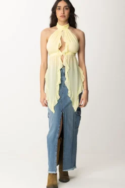 Aniye By Gonna Lunga In Jeans LilyMEDIUM BLUE