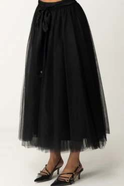 Aniye By Gonna Maxi In Tulle JadeBLACK