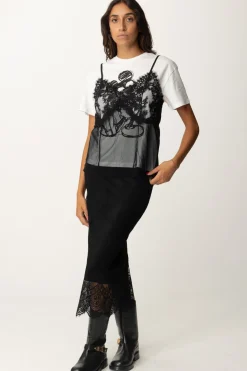 Aniye By Gonna Midi In Pizzo ZeldaBLACK