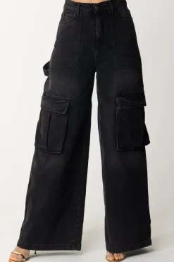 Aniye By Jeans Cargo TinaDUSTY BLACK