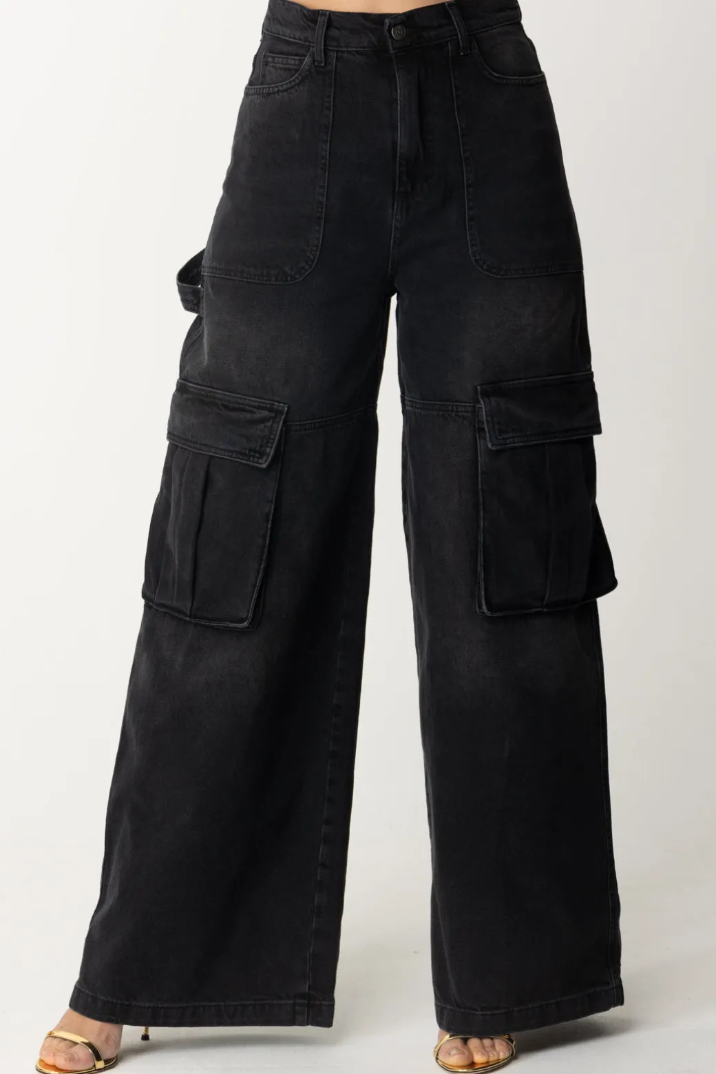 Aniye By Jeans Cargo TinaDUSTY BLACK