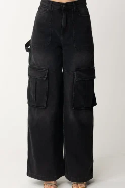 Aniye By Jeans Cargo TinaDUSTY BLACK