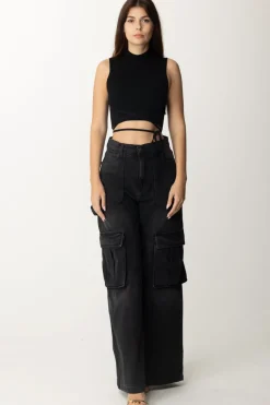 Aniye By Jeans Cargo TinaDUSTY BLACK