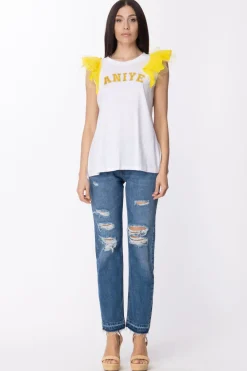 Aniye By Jeans Nancy Hole con Rotture e Cut-outSKY-USED