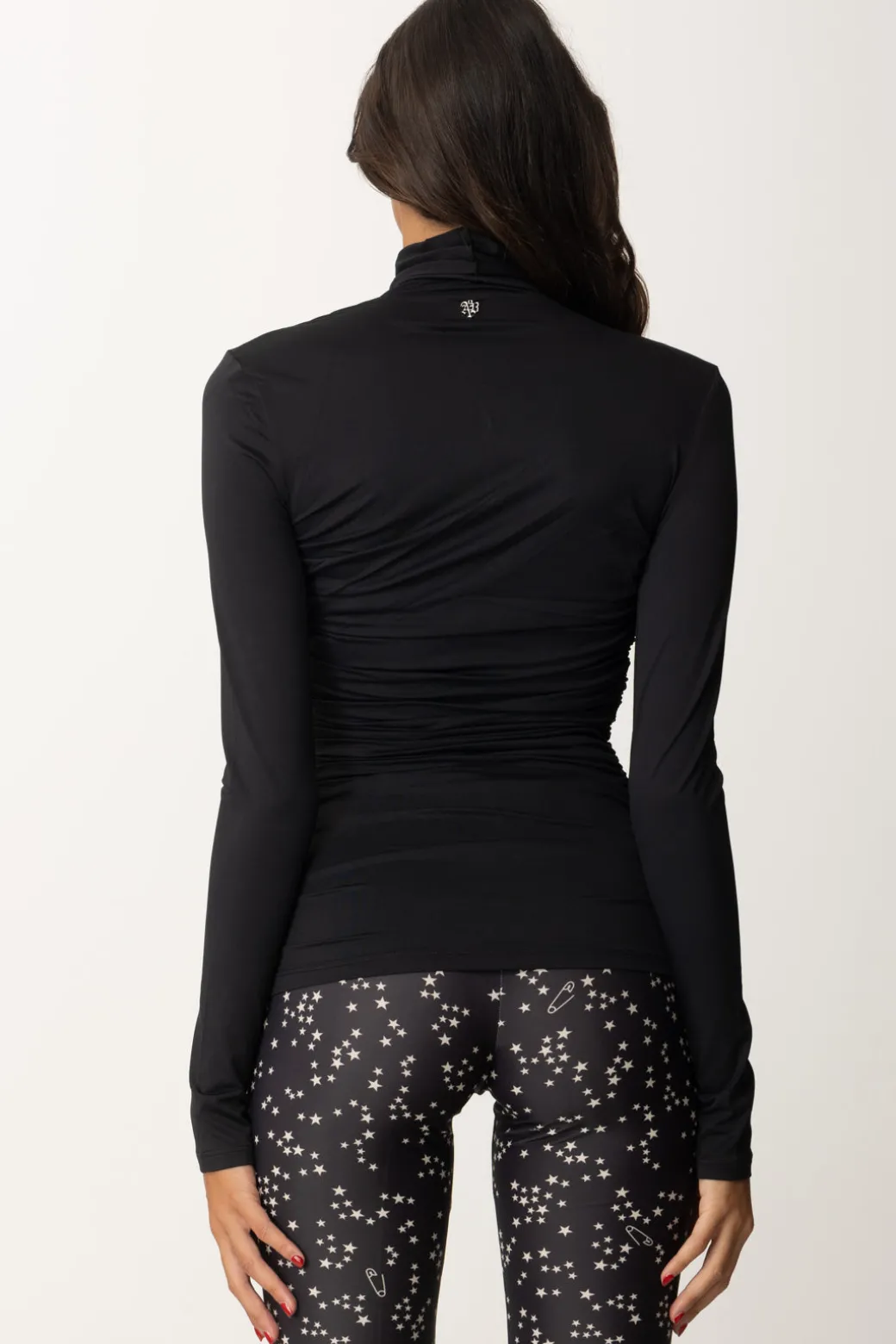 Aniye By Maglia In Jersey con Collo Alto JettBLACK