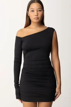 Aniye By Mini Abito con Cut-out e Drappeggio JettBLACK