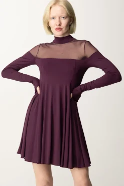 Aniye By Mini Abito Doll con Trasparenza JettROUGE NOIR