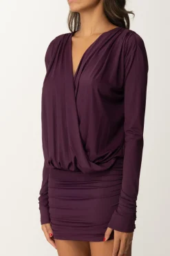 Aniye By Mini Abito Drappeggiato JettROUGE NOIR