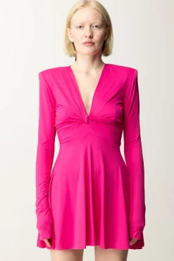 Aniye By Mini Abito In Lycra JettFUXIA