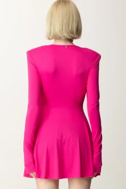 Aniye By Mini Abito In Lycra JettFUXIA