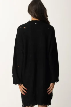 Aniye By Mini Abito In Maglia Destroyed Stampa MickeyBLACK