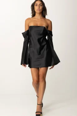 Aniye By Mini Abito In Raso Stretch VeraBLACK