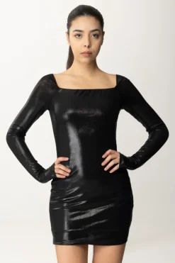 Aniye By Mini Abito Laminato JamSILVER BLACK