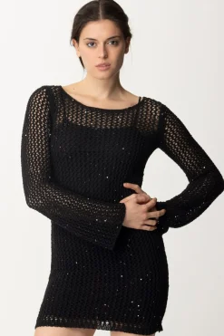 Aniye By Minidress In Maglia con Paillettes FayBLACK