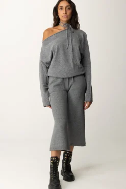 Aniye By Pantaloni Crop In Maglia LilyGRAY