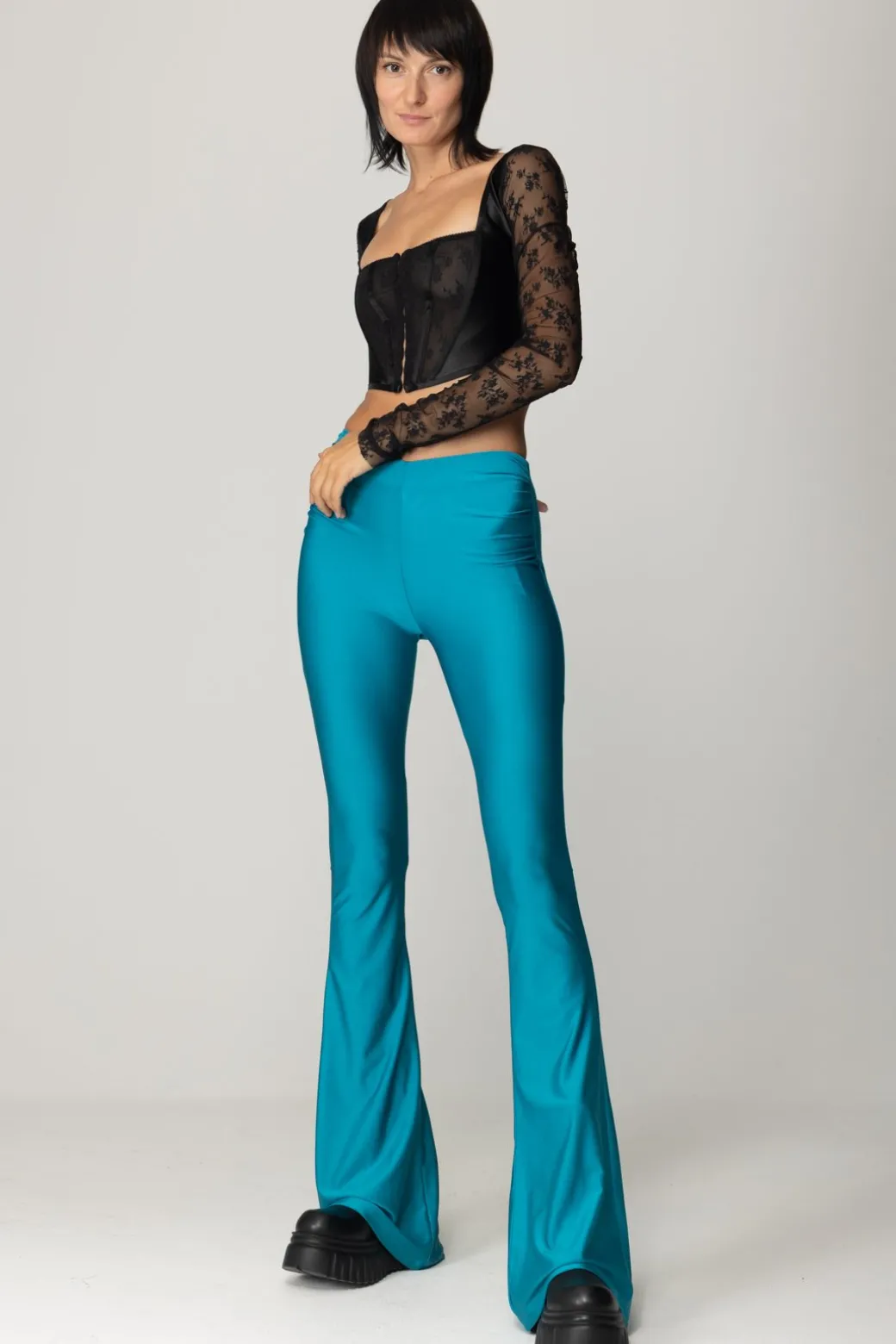 Aniye By Pantaloni Flare DianBLU SERPENT