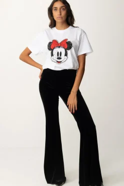 Aniye By Pantaloni Flared In Velluto MarisBLACK