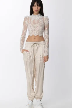 Aniye By Pantaloni Mish Jogger In RasoSILK