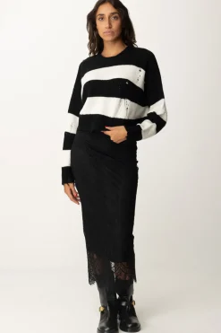 Aniye By Pullover Crop CourtneyBLACK-MILK