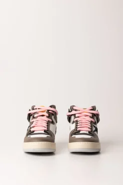 Aniye By Sneakers con Inserti In Pelle e CamoscioROLLING NUT