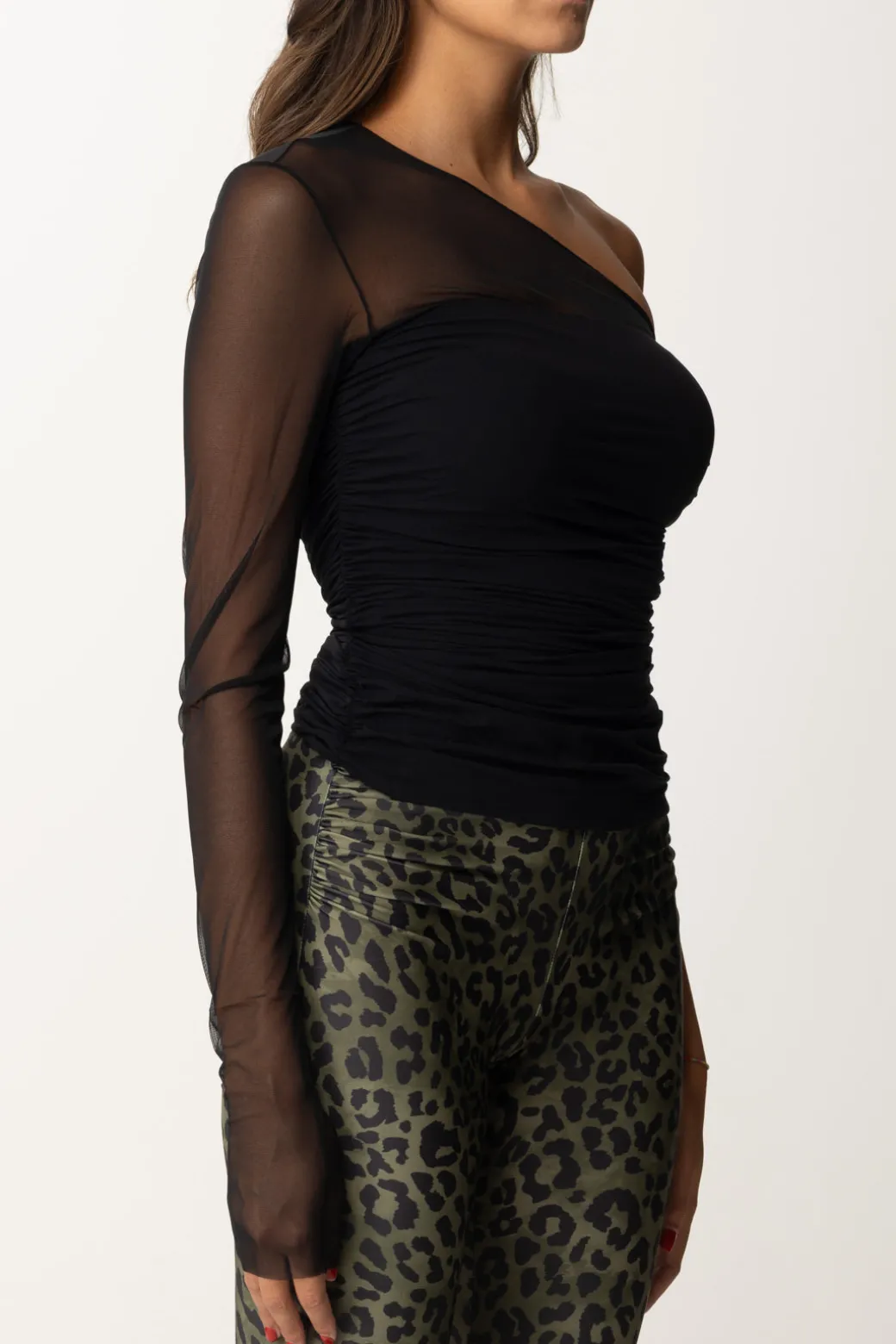 Aniye By Top Asimmetrico DollyBLACK