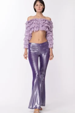 Aniye By Top con Rouches e Spalle ScoperteLAVANDER