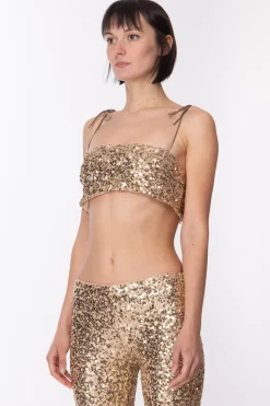 Aniye By Top Corto Full PaillettesGOLD