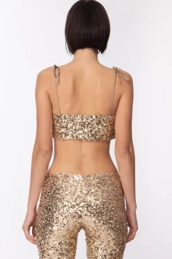 Aniye By Top Corto Full PaillettesGOLD