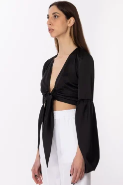 Aniye By Top Eda con Nodo e Scollo a VBLACK