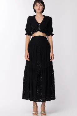 Aniye By Top Mirna In Sangallo con Schiena ScopertaBLACK