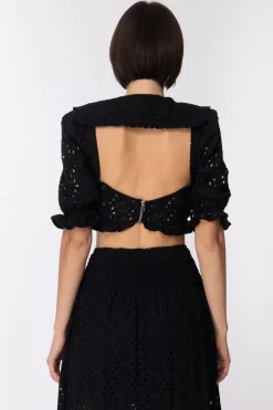 Aniye By Top Mirna In Sangallo con Schiena ScopertaBLACK