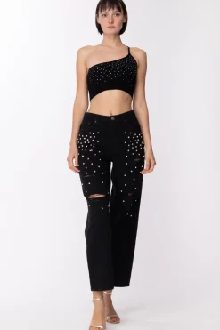 Aniye By Top Monospalla con StrassBLACK