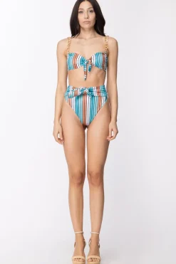 Ardoel Bikini a Righe con Nodi e Catene YoanaFANTASIA
